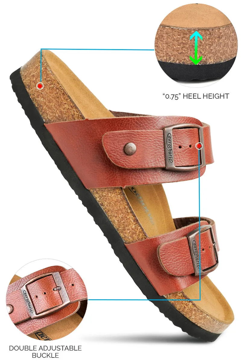 Aerothotic - Nymph Women's Arch Support Dual Strap Slide Sandal