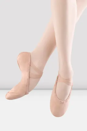 Bloch S0277L Pump Canvas Split-Sole Ballet Shoes - Pink