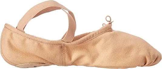 Bloch S0277L Pump Canvas Split-Sole Ballet Shoes - Pink