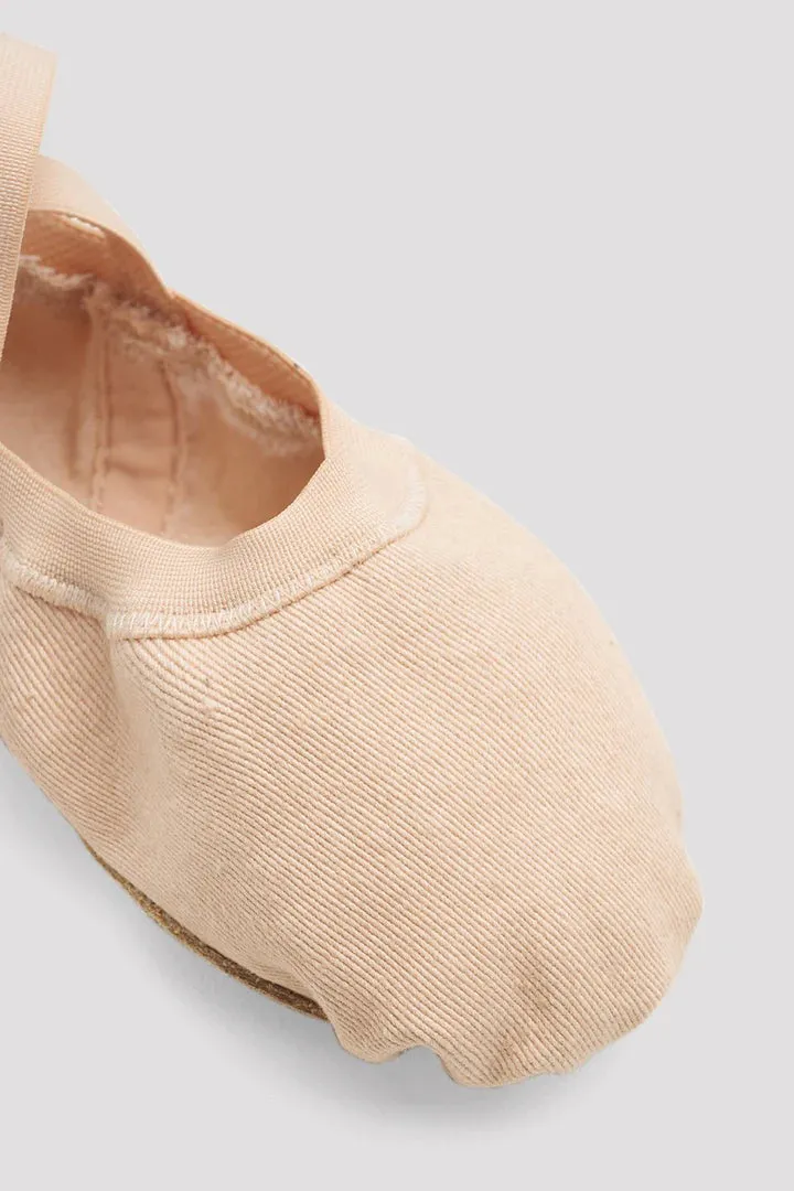 Bloch S0625LSynchrony Stretch Canvas Split-Sole Ballet Shoe - Pink