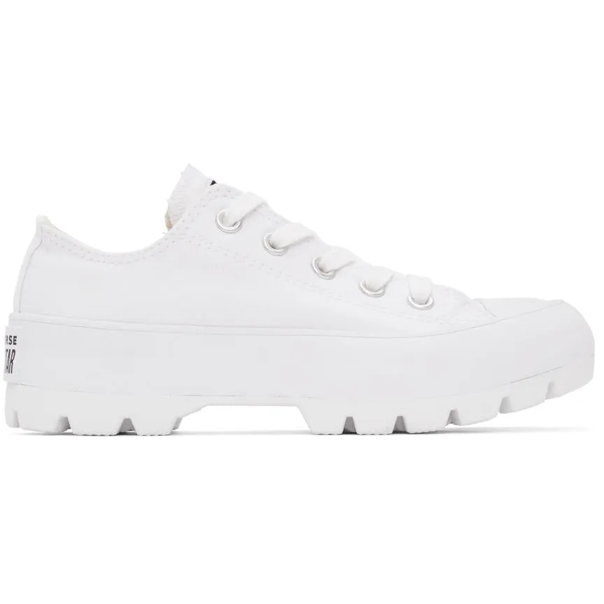 Converse White Lugged Chuck Taylor All Star Low Sneakers