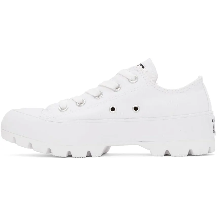 Converse White Lugged Chuck Taylor All Star Low Sneakers