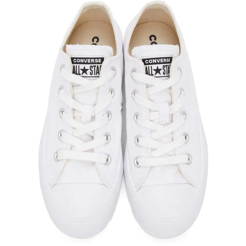 Converse White Lugged Chuck Taylor All Star Low Sneakers