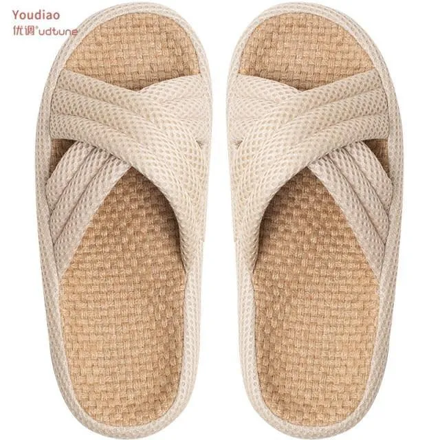 Hemp Summer Slippers Shoes