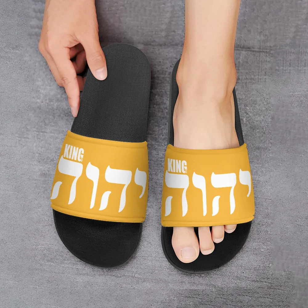 King YAHWEH Flex Slides (Unisex)