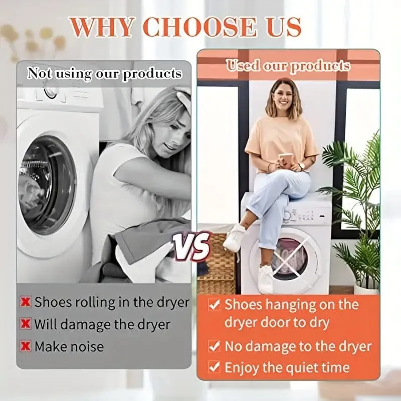 Laundry Sneaker Dryer Door Net Bag