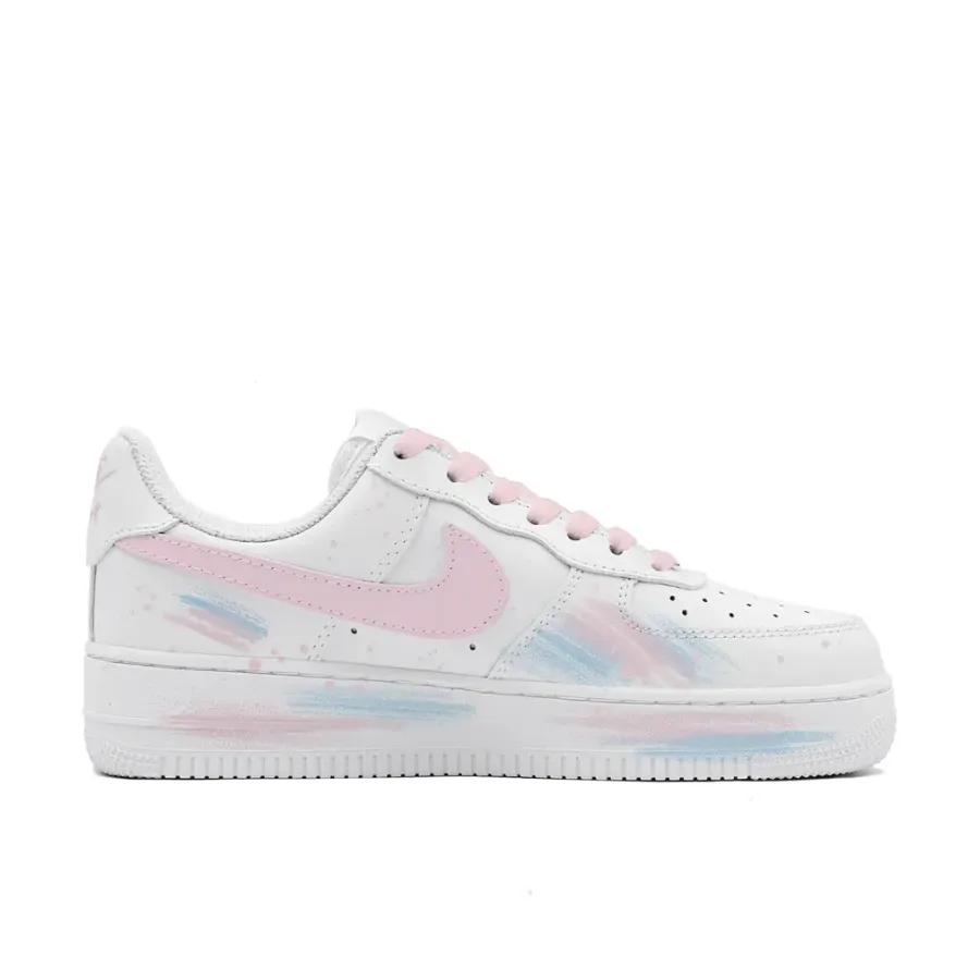 Light Blue Pink Heat Custom Air Force 1