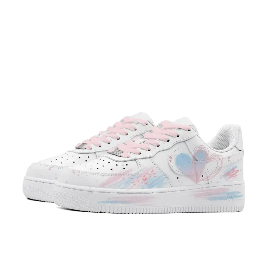 Light Blue Pink Heat Custom Air Force 1