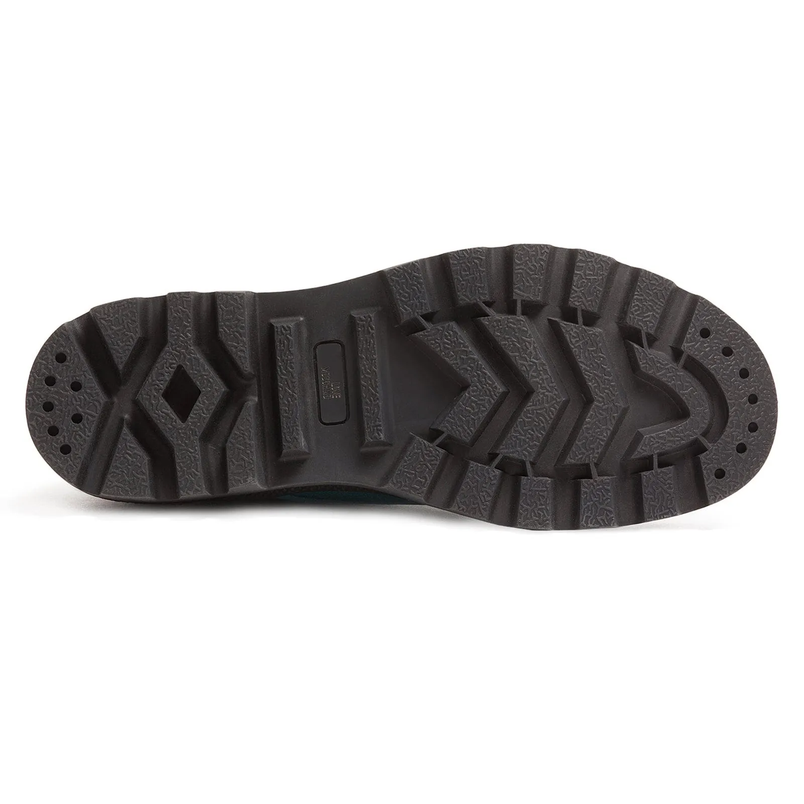 Love Moschino Petrol Lug Sole Embroidered Sneakers
