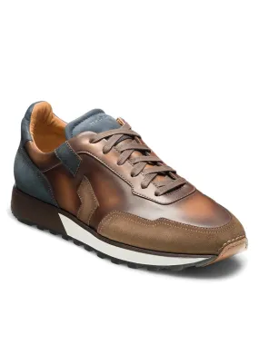 Magnanni Aero in Navy/Brown