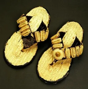Marrying Ghana African Men's Royal Traditional Sandals AS3