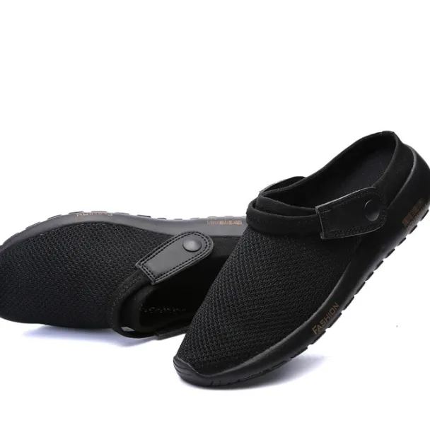 Men's Summer Breathable Mesh Soft Flip Flops