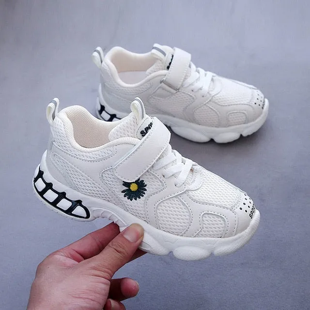 New Hot Autumn Kids Shoes Girls Sport Breathable Shoes Children multicolor Casual Sneakers Girl tennis Running Flats Shoes Kids