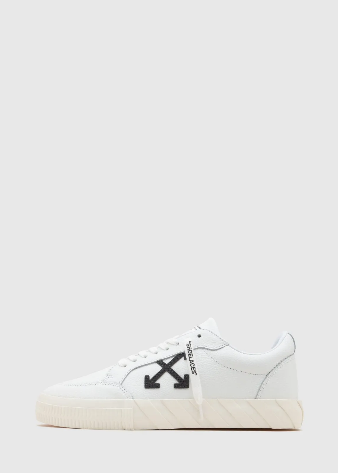 OFF-WHITE: LOW VULCANIZED SNEAKERS [BLACK]