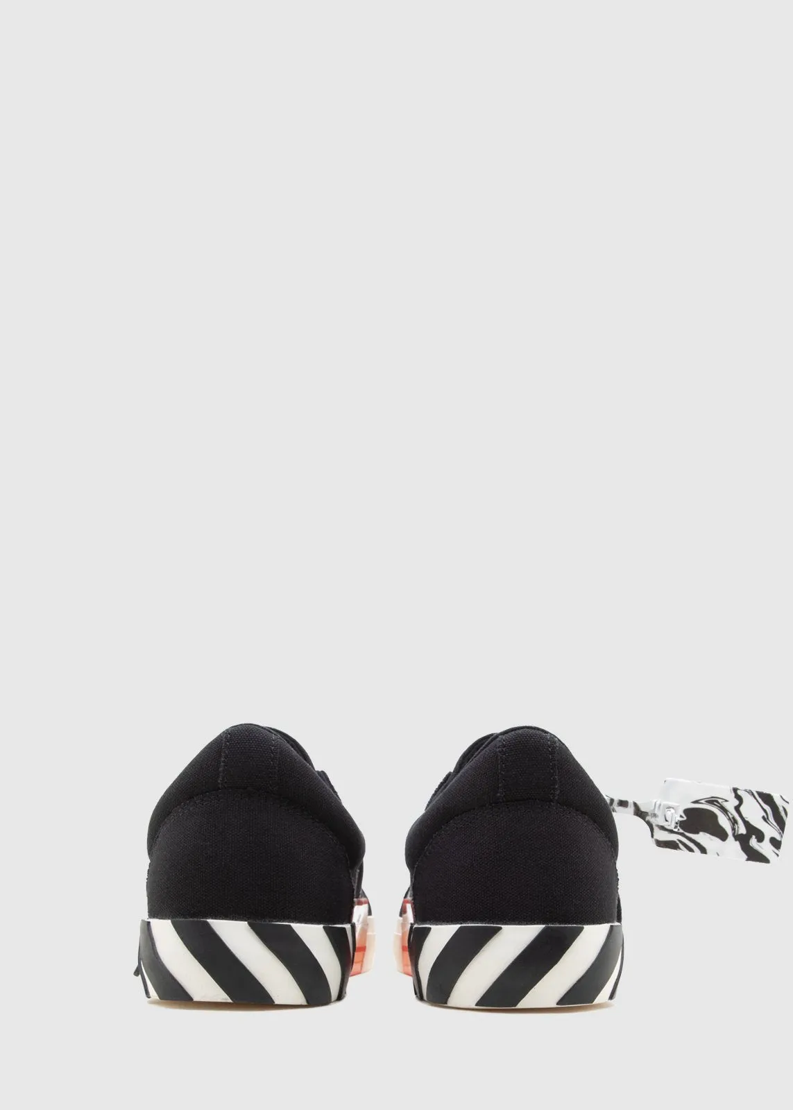 OFF-WHITE: LOW VULCANIZED SNEAKERS [BLACK]