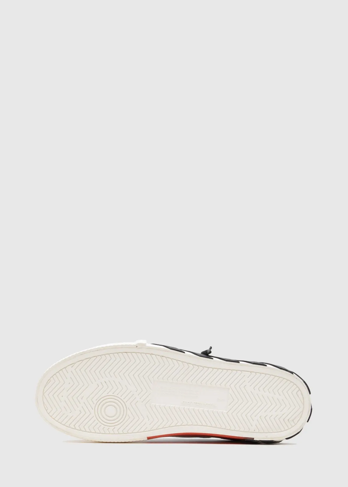 OFF-WHITE: LOW VULCANIZED SNEAKERS [BLACK]