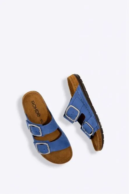 ROHDE Blue Two Strap Sandal