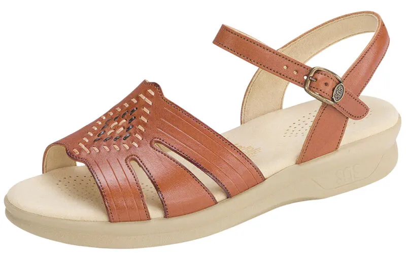 SAS Huarache Quarter Strap Sandal- Antique Tan