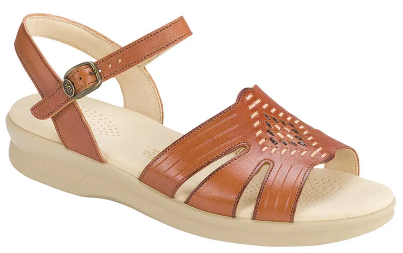 SAS Huarache Quarter Strap Sandal- Antique Tan