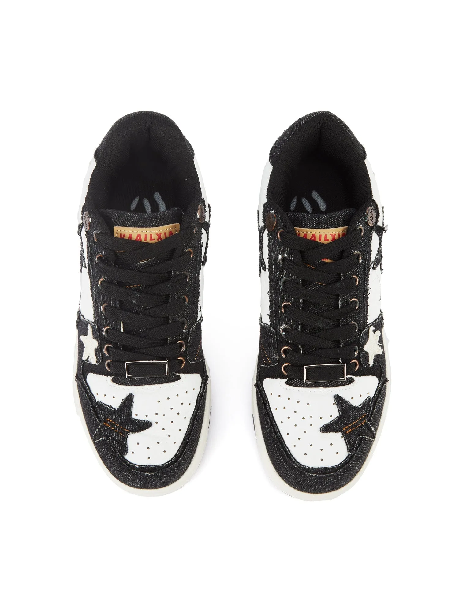 Sneakerhill Vintage Star Skateboard Sneakers-1607