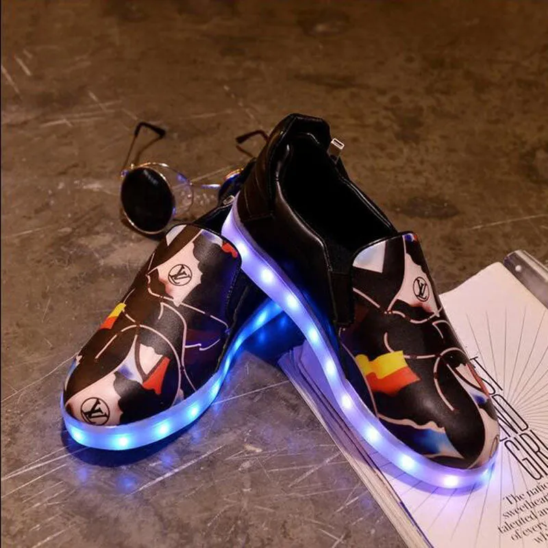 Sneakers With Light A048