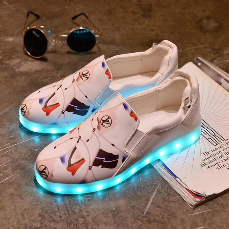 Sneakers With Light A048