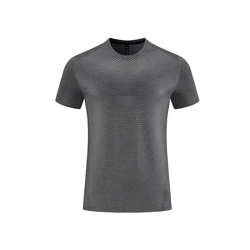 Stylish Cool-Feeling Ice-Silk Round-Neck Short-Sleeve
