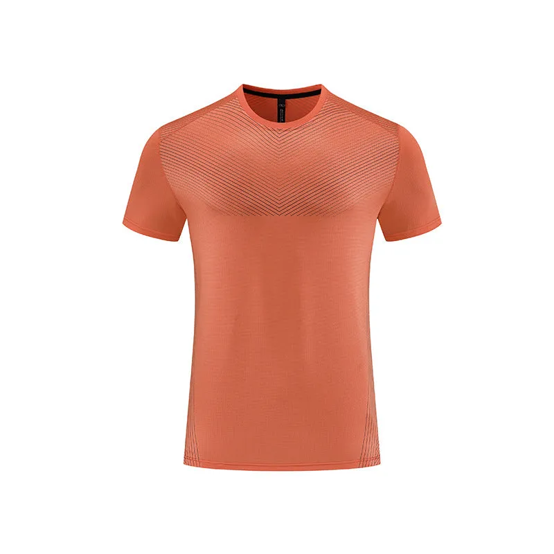 Stylish Cool-Feeling Ice-Silk Round-Neck Short-Sleeve