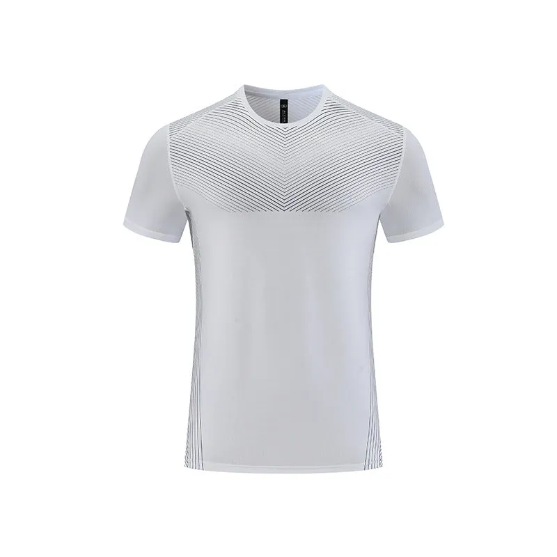 Stylish Cool-Feeling Ice-Silk Round-Neck Short-Sleeve