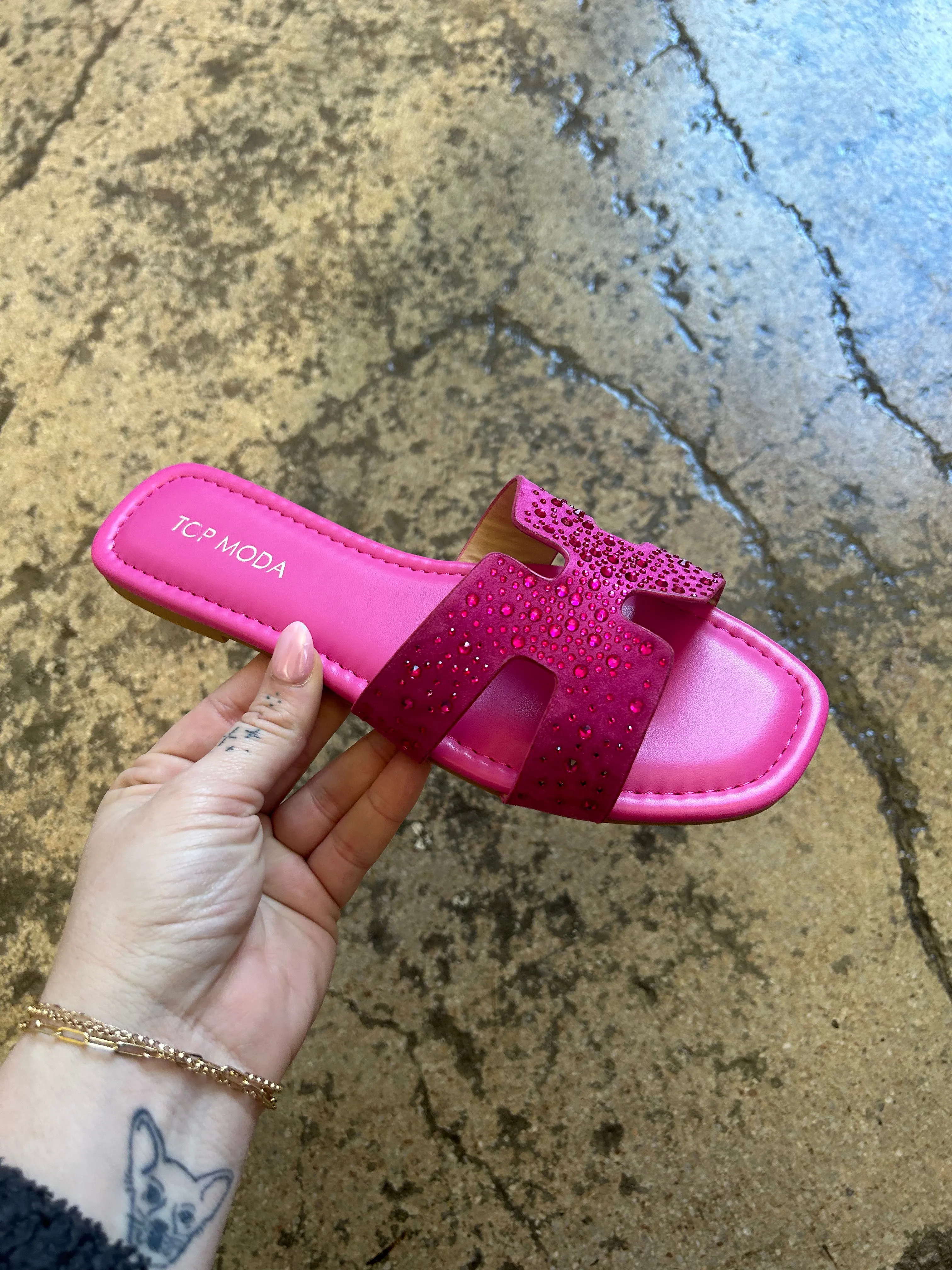 Vivian Rhinestone Sandals